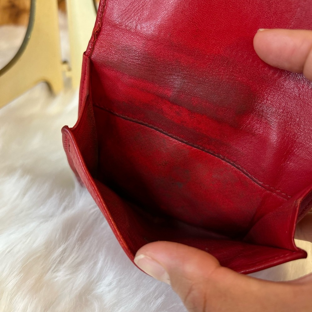 Gucci red wallet - Picture 7 of 8